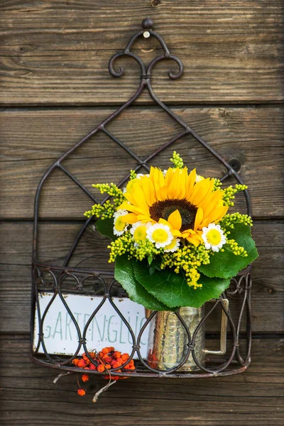 Pequeño Ramo Flores Jardín — Foto de Stock