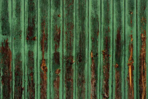 Antiguo Fondo Madera Verde Malhumorado — Foto de Stock