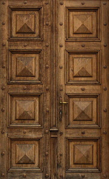Old Shabby Door Copy Space Stock Image