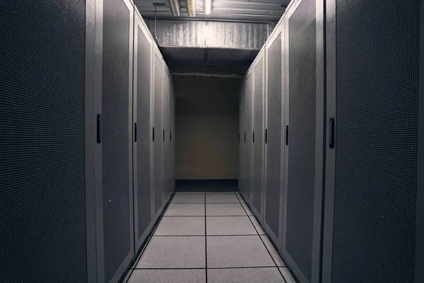 State-of-the-art colocation data center with IT equipment — Stock Photo, Image