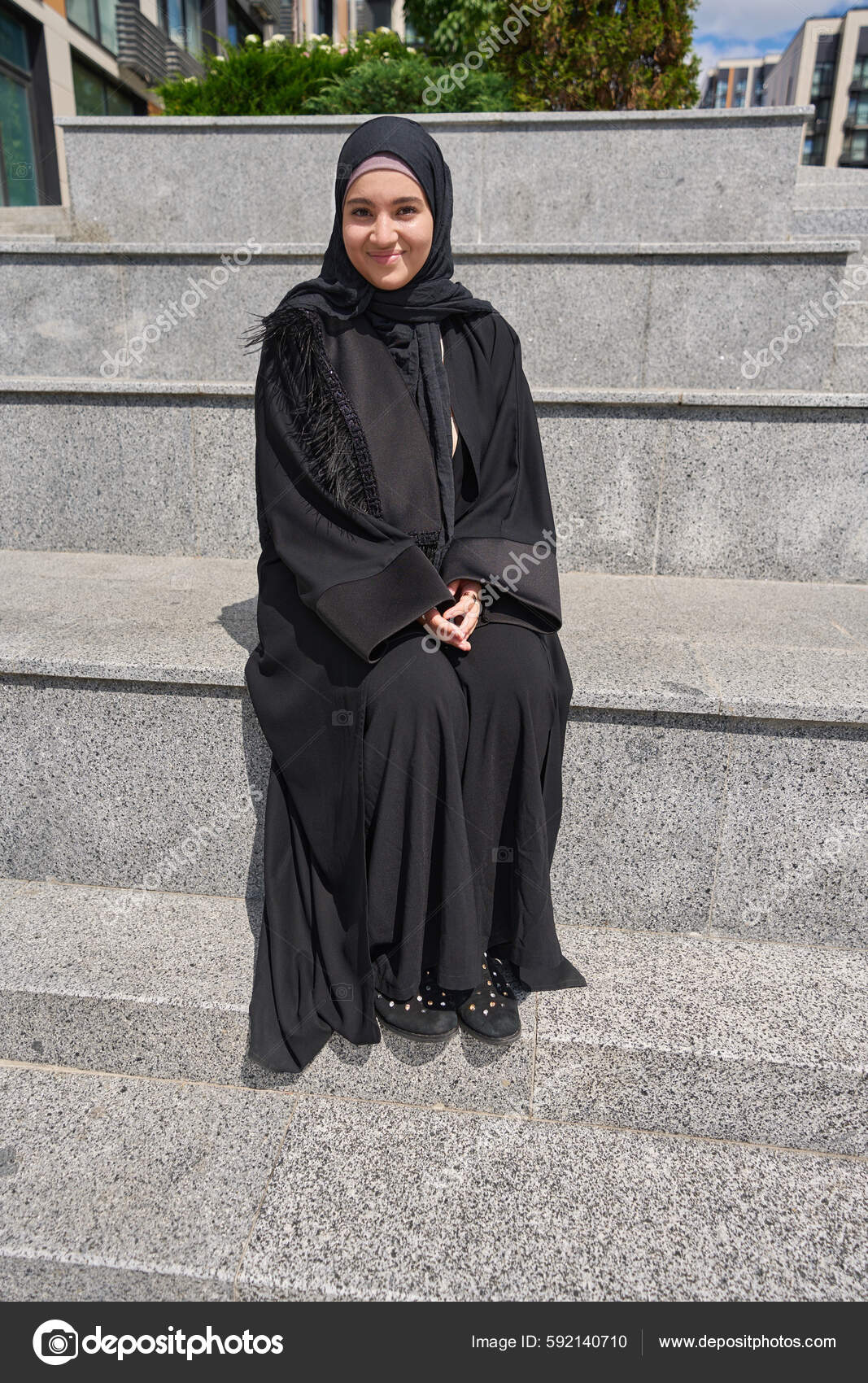 beautiful arab hijab