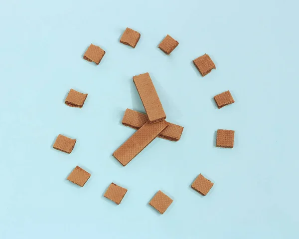 Bolachas Chocolate Combinadas Com Uma Xícara Café Vai Sentir Delicioso — Fotografia de Stock