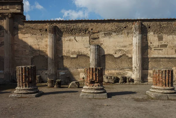 Picturesque Ruins Ancient City Pompeii — Stock Photo, Image