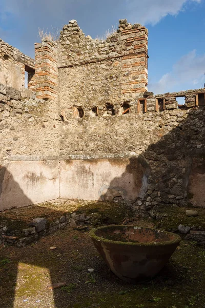 Picturesque Ruins Ancient City Pompeii — Stockfoto