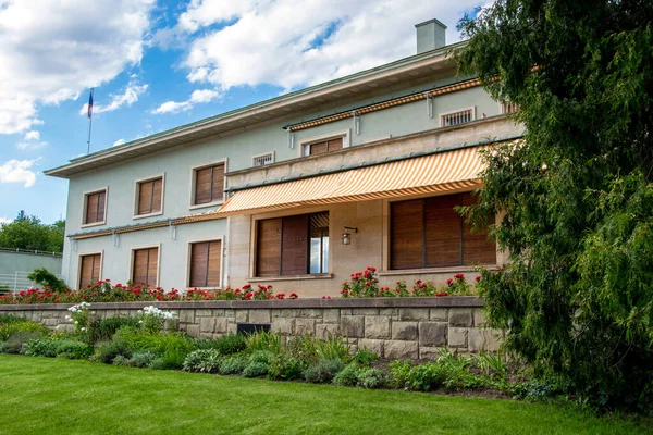 Çek Cumhuriyeti, Brno 'nun merkezinde güzel klasik Villa Stiassni