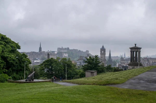 View Historic Center Edinburgh Scotland — Zdjęcie stockowe