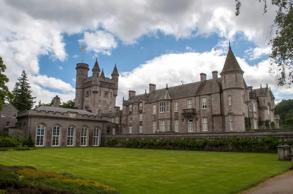 Balmoral Castle Summer Residence British Queen Scotland Old Stone Castle — Stock Photo, Image