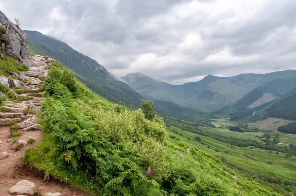 View Landscape Ben Nevis Scotland — стоковое фото