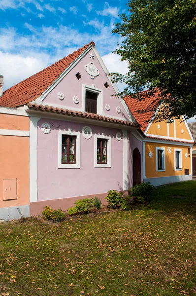 Çek Cumhuriyeti Nin Güneyindeki Bohemya Küçük Bir Köyde Eski Tarihi — Stok fotoğraf