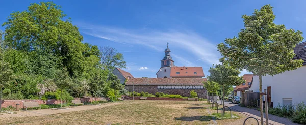 Foto Van Lutherse Kerk Van Kleine Duitse Gemeente Spachbruecken Bij — Stockfoto