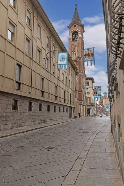 Talya Nın Kuzeyindeki Asti Taşra Başkentinden Piedmont Bölgesinde Yaz Aylarında — Stok fotoğraf