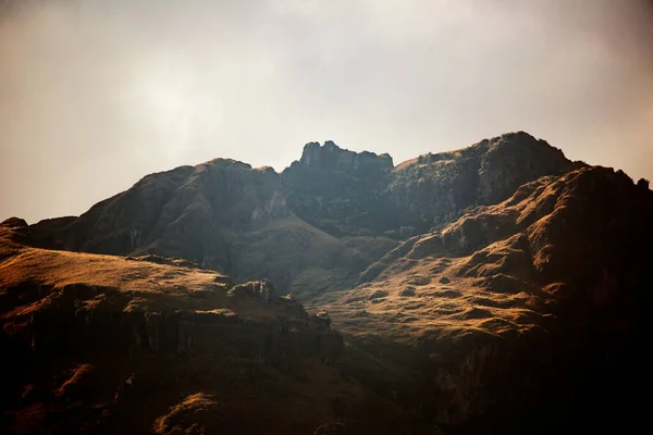 Image Mountain Peruvian Andes High Mountain Cusco Peru — Stock Photo, Image