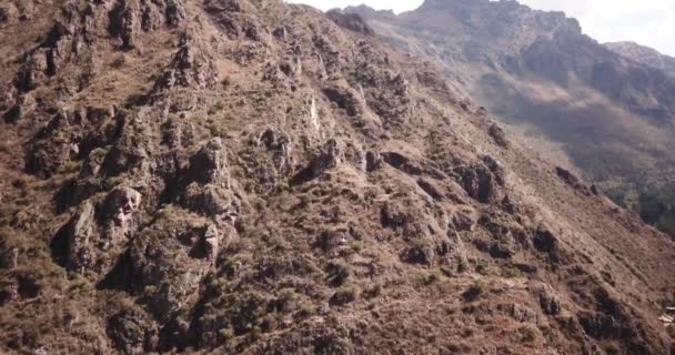 Video Mountain Peruvian Andes High Mountain Cusco Peru — Stock Video