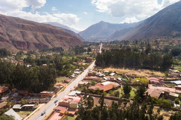 库斯科圣谷的图像 秘鲁最重要的山谷之一秘鲁安第斯山脉高山谷地 — 图库照片