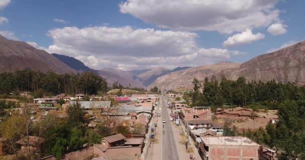 Видео Священной Долины Куско Одна Самых Важных Долин Перу Высокая — стоковое видео