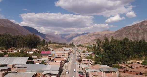 Kutsal Vadi Nin Videosu Cusco Peru Daki Önemli Vadilerden Biri — Stok video