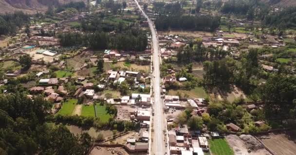 Video Från Den Heliga Dalen Cusco Viktigaste Dalarna Peru Höga — Stockvideo