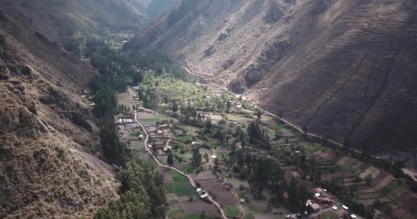 Video Del Valle Sagrado Cusco Uno Los Valles Más Importantes — Vídeos de Stock