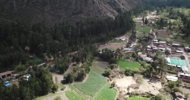 Video Del Valle Sagrado Cusco Uno Los Valles Más Importantes — Vídeos de Stock