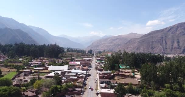 Video Del Valle Sagrado Cusco Uno Los Valles Más Importantes — Vídeos de Stock