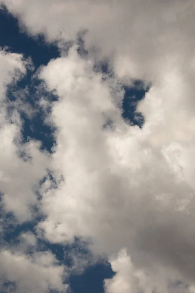 Imagem Uma Nuvem Algodão Como Nuvem Céu Imagem Elemento Meteorológico — Fotografia de Stock