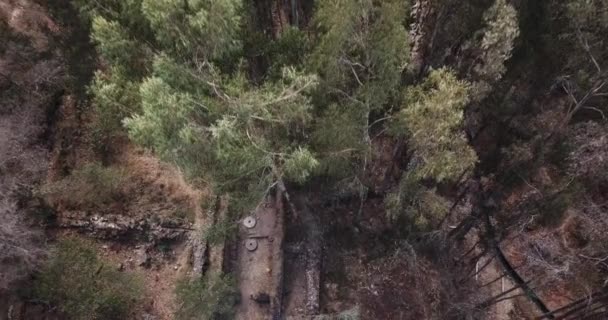 Video Old Ruin Cusco Peru Urubamba Valley Holds Ruins Inca — Stock Video