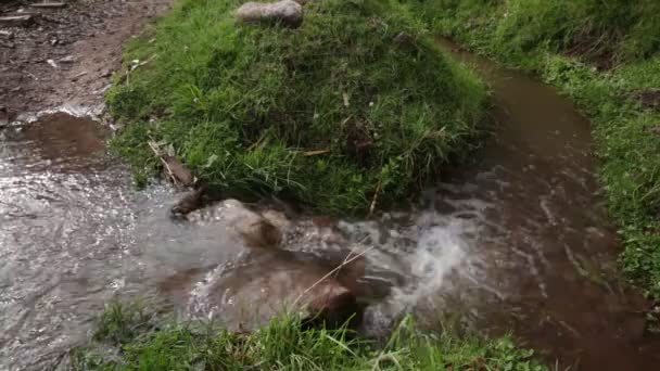 쿠스코에 수로의 영상입니다 농업을 — 비디오