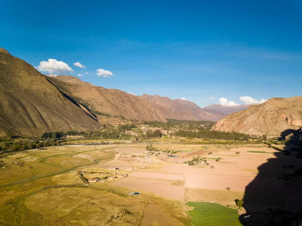 Луг Перуанских Андах Куско Природа Открытым Небом Священной Долине — стоковое фото