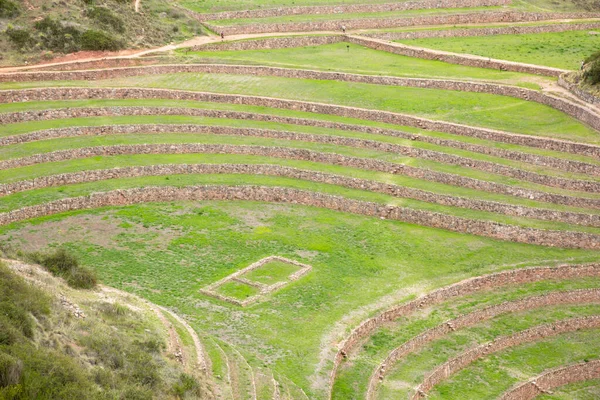 Archäologische Stätte Moray Cusco Peru Landwirtschaftliches Labor Der Inkas — Stockfoto