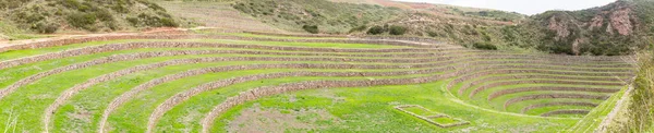 Archeological Site Moray Cusco Peru Agriculture Lab Made Incas — Stockfoto