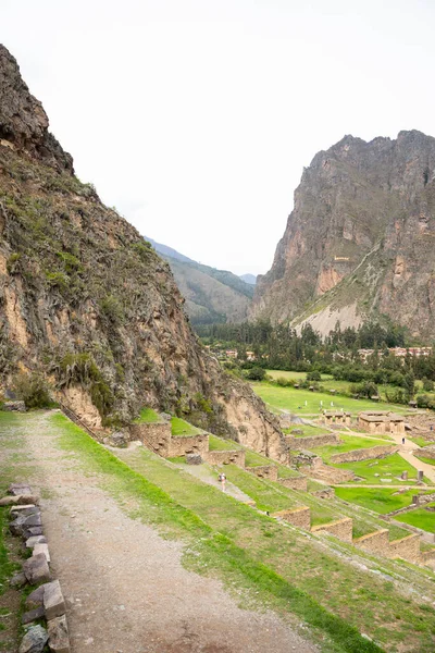 탐보는 쿠스코에 잉카의 도시입니다 안데스 의신성 계곡에 — 스톡 사진