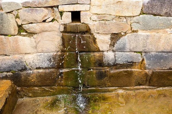 Ollantaytambo Een Fort Stad Van Incas Cusco Peru Oud Gebouw — Stockfoto