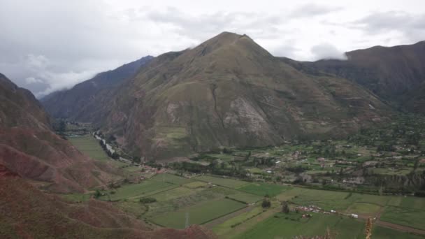 Sacred Valley Peruvian Andes Urubamba Valley One Most Important Valley — Vídeo de Stock
