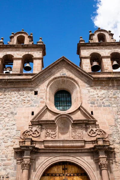 Tradiční Katolický Kostel Cusco Peru Colonial Building Peruvian Andes — Stock fotografie