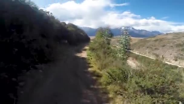 Randonnée Vtt Dans Les Andes Péruviennes Dans Les Montagnes Cuzco — Video