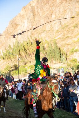 Ollantaytambo, Urubamba - Peru - 21 Haziran 2022: Cusco 'da 