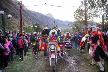 Ollantaytambo, Urubamba - Peru - 21 Haziran 2022: Cusco 'da 