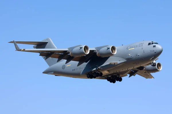 Luqa Malta June 2008 Canadian Air Force Boeing 177 Globemaster — Fotografia de Stock