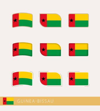 Gine-Bissau vektör bayrakları, Gine-Bissau bayrakları koleksiyonu.