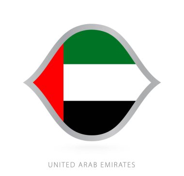 United Arab Emirates national team flag in style for international basketball competitions.