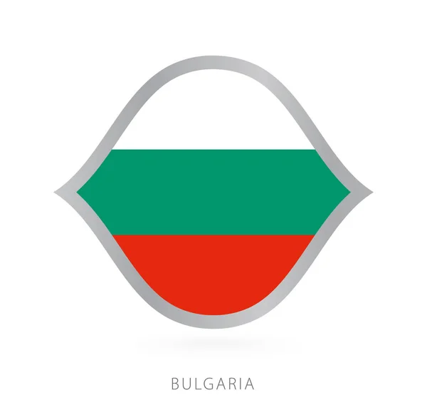 Bulgaria National Team Flag Style International Basketball Competitions — Vector de stock