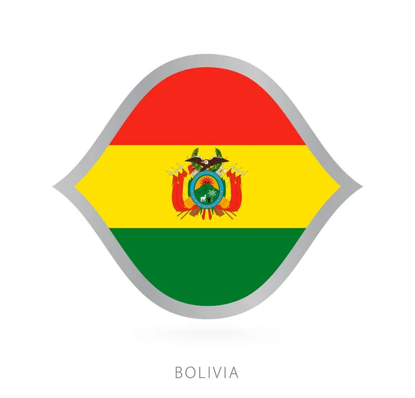 Bolivia National Team Flag Style International Basketball Competitions — Stockový vektor