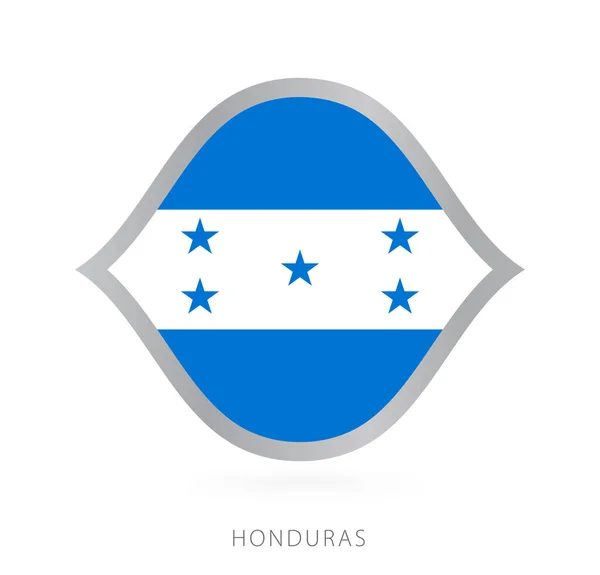 Honduras National Team Flag Style International Basketball Competitions — Stock Vector