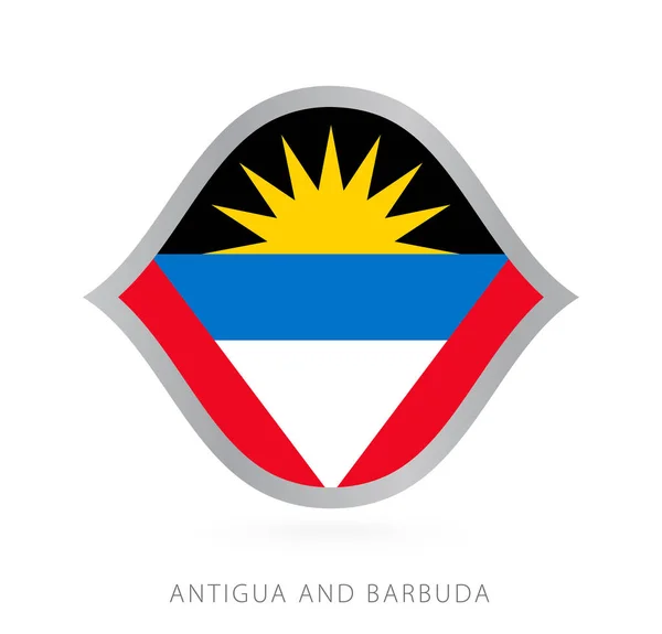 Antigua Barbuda National Team Flag Style International Basketball Competitions — 스톡 벡터