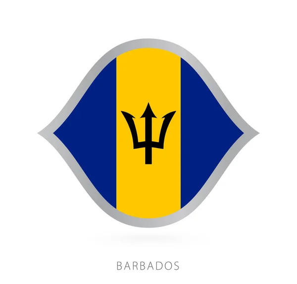 Barbados National Team Flag Style International Basketball Competitions — Stockvektor