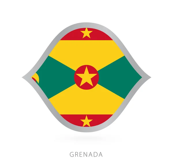 Grenada National Team Flag Style International Basketball Competitions — Stockvector