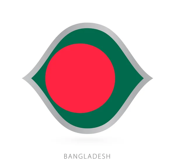 Bangladesh National Team Flag Style International Basketball Competitions — стоковый вектор