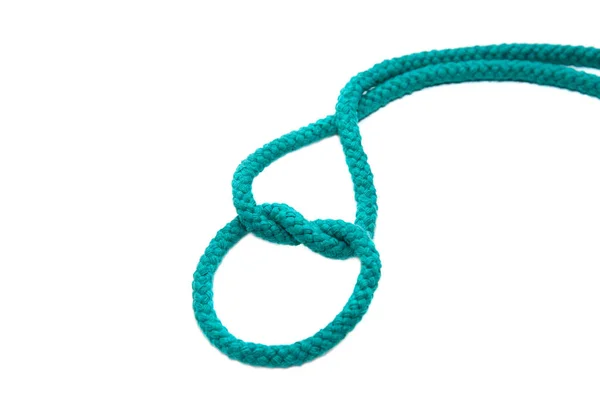 Knot Cord Close Isolated White Background — Fotografia de Stock