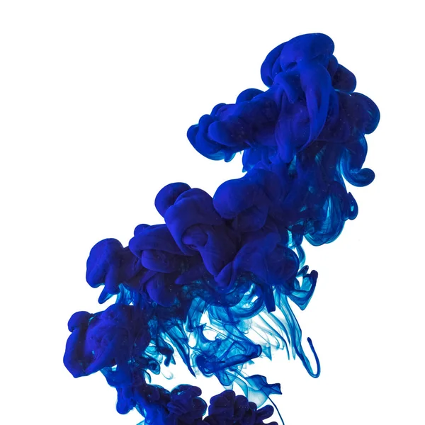 Esplosione di liquidi colorati, fluidi e neonati su sfondo bianco studio con copyspace — Foto Stock