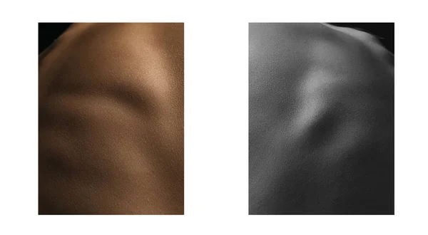 Kadın Vücudunun Güzelliğine Yaratıcı Bir Bakış Kadın Vücudunun Bir Kısmının — Stok fotoğraf